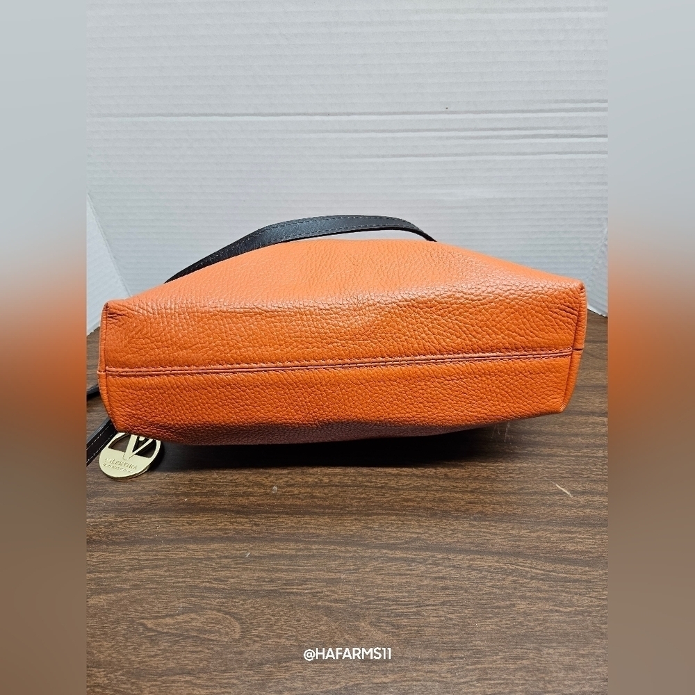 Valentina Italian Small Leather Bag - Picture 2 of 12